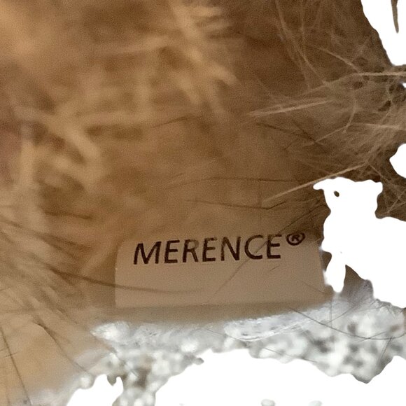 Comfy Kids Toddler Winter Boots Size 5.5 Rabbit Fur Trim Non-Slip Soles Merence - Picture 7 of 7